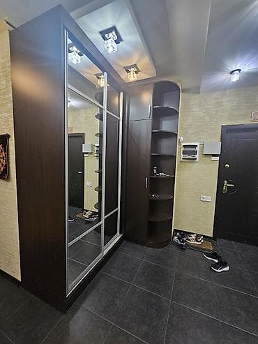 dekor ref: 2 qapılı, Güzgülü, Qəhvəyi, Digər material, Kupe, Künc dolab — 1