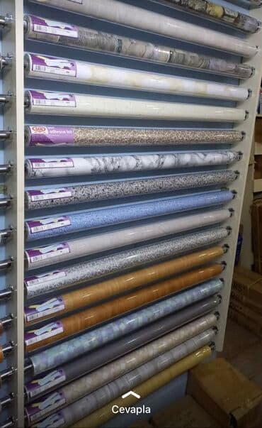 Lincoln: En 90 sm Uzunluq 10 metr Arxasi yapisqanli ( samakleyka) Mebel — 10