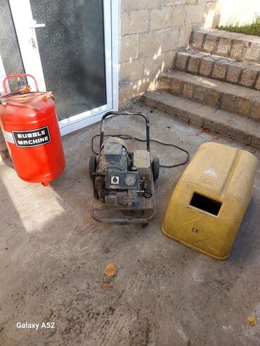 электросушилка для белья: 3 fazalı moyka aparatı, köpük balonu ilə bir yerdə. Az işlənmiş, yaxşı — 1