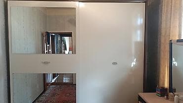 qarderob otağı: 2 qapılı, Güzgülü, Ağ, Digər material, Kupe, Düz dolab — 1