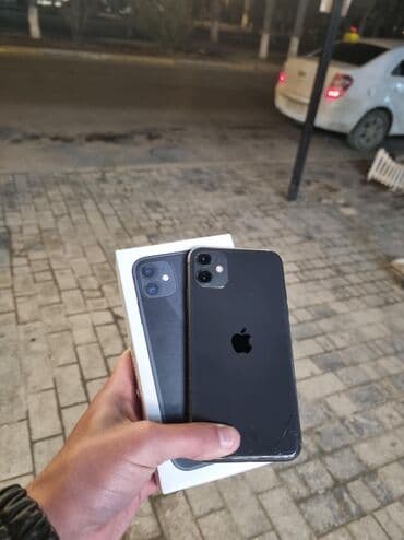 ucuz telefonlar ikinci el: IPhone 11, 128 GB, Qara — 1