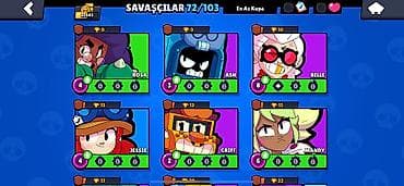 stranger things figur: Brawl Stars hesabı – güclü və balanslı profil - Kupa sayı: 22 445 — 2