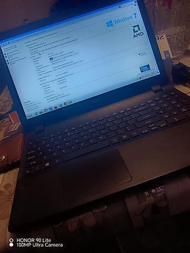 TƏCCİLİ BARTER VAR Acer noutbuk - Hər şeyi işləkdi hecnəyi