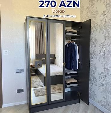 ag qapi: 3 qapılı şkaflar – müxtəlif dizayn seçimləri Qiymət və ölçülər: - 230 — 9
