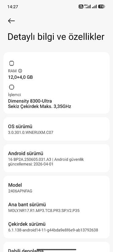 xiaomi mi11 t: Xiaomi 14T, 256 GB, rəng - Qızılı, 
 İki sim kartlı — 7