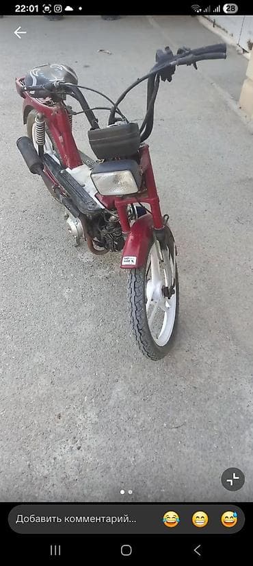 disk qabi: Moped/skuterlə şəhər içi rahat gediş üçün kompakt iki təkərli — 3