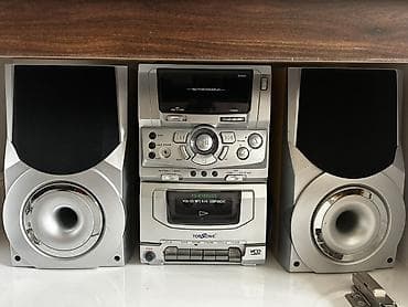 sony dinamik: Topsonic TS-88 VCD/MP3 mini musiqi mərkəzi - Kompakt 3 hissəli — 1