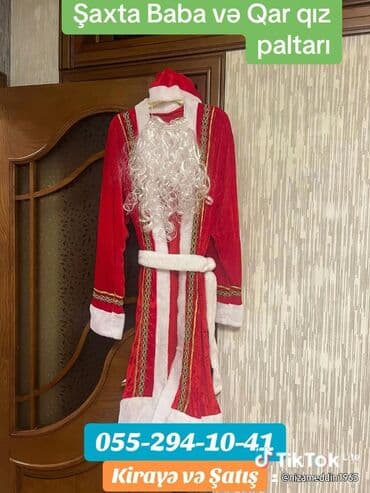 animatorlar bakida: Yeni il üçün Şaxta Baba xidmətı - Tədbirlərə Şaxta Baba obrazında — 2