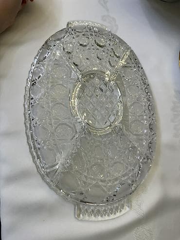 Boşqablar, 1 əd, Xrustal