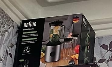 Yenidi istifadə edilməyib buz qırma özəlliyi var. Braun PowerBlend 3 at lalafo.az Yenidi istifadə edilməyib buz qırma özəlliyi var. Braun PowerBlend 3