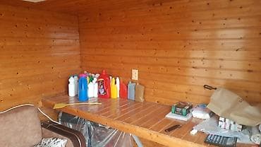 ev gulleri ve adlari: Taxta mobil ofis/kiosk – hazır quruluş - Material: tamamilə taxtadan — 3