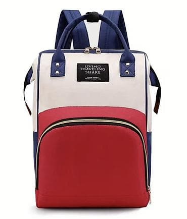 qatar oyuncaq: Uşaq arabası üçün çoxfunksiyalı ana çantası/ruksak - Ölçülər: 40 x 25 — 3