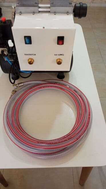 Radiator yuma və sistemin yuyulması üçün peşəkar aparat - İstifadə