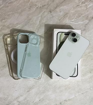 a15 ikinci el: IPhone 15, 128 GB, Yaşıl, Face ID — 1