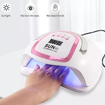 işıq lampaları: SUN 8V UV/LED dırnaq lampası Məhsul təsviri: - Peşəkar gel lak — 4