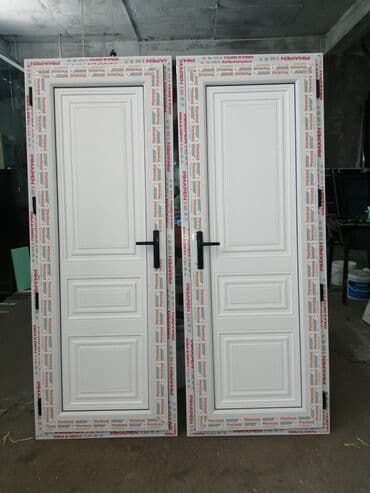ucuz plastik qapi pencere: Yeni Plastik qapı 80x200 sm Zəmanətli, Pulsuz çatdırılma, Rayonlara çatdırılma — 30