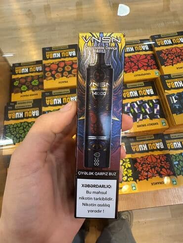 elektron qelyan magazalari: VNSN 14000 5% Dad çeşidləri: 1.Ananas buz 2.Şaftalı buz 3.Şaftalı — 6