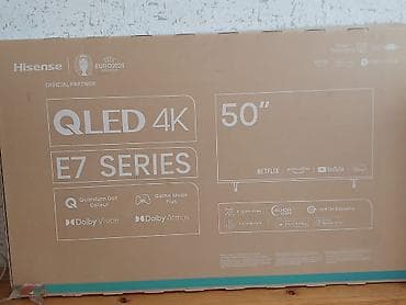 telvizorlar: Televizor Hisense QLED 50" 4K (3840x2160) — 2
