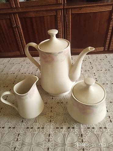 soba servisi: Çay dəsti, Farfor, 3 nəfərlik — 1