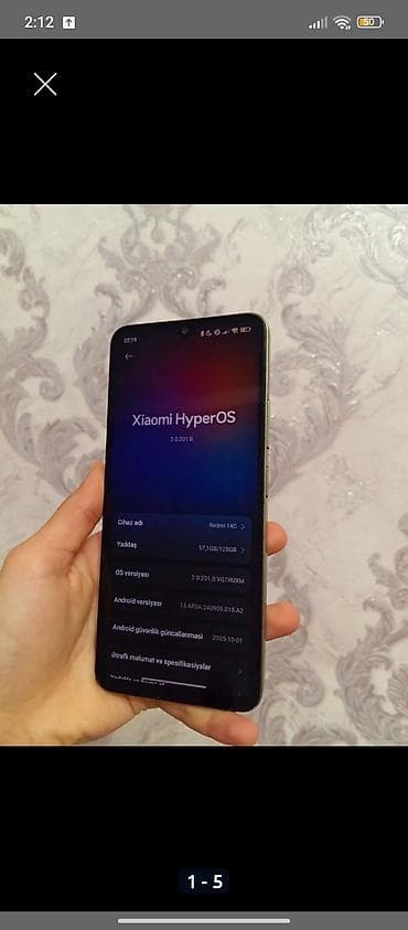 redmi 50: Redmi 14C, 128 GB — 8