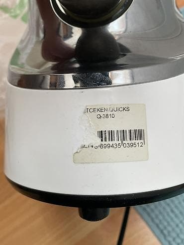 elektrikli caydan: Ət çəkən maşın Quicks, Revers ilə — 6