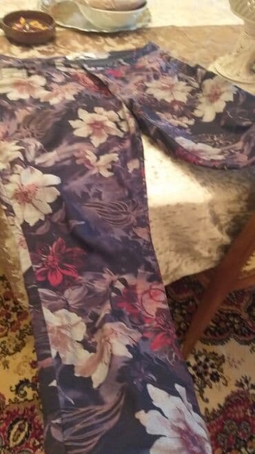 2 ci əl geyimlər: Şalvar, 2XL, rəng - Qara — 1