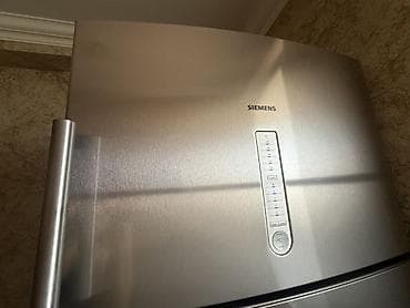 İşlənmiş 2 qapılı Siemens Soyuducu Satılır, rəng - Gümüşü — 3