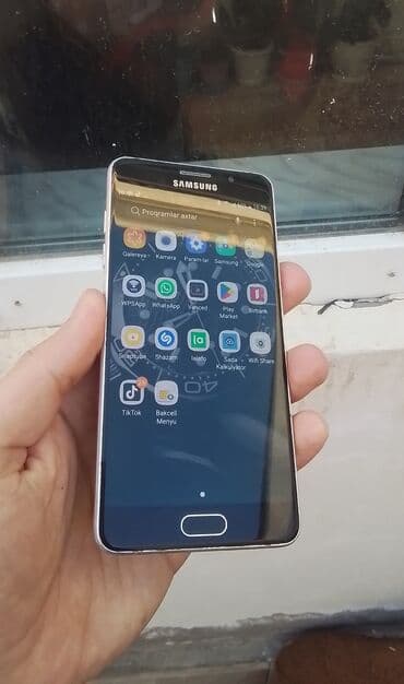Tecno: Samsung Galaxy A5 2016, 16 GB, rəng - Gümüşü, Barmaq izi — 1