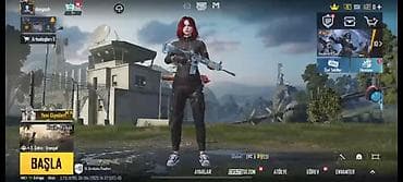 pubg mobil hesabı: PUBG Mobile üçün oyun hesabı. Hesabda müxtəlif geyim dəstləri, baş — 1