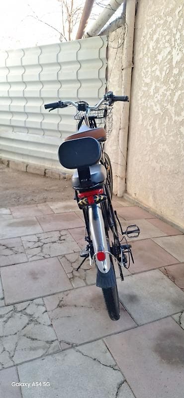 детские самокаты с родительской ручкой: Elektrik velosipedi – şəhər və gündəlik istifadə üçün rahat model — 5