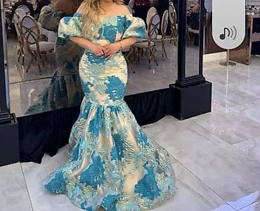 don: Zərif axşam/libas – “mermaid” kəsimli, çiyinləri açıq model - Qol — 2