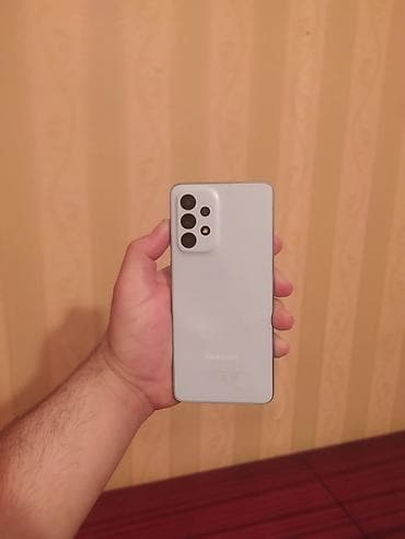 usb port: Samsung Galaxy A33 5G, 128 GB, rəng - Göy, Barmaq izi — 6