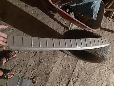 bmw e 39: Bagaj yük yeri üçün arxa bamper qoruyucu nikel/plastik overlay - — 1