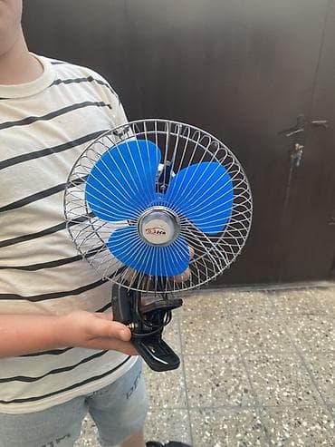 Sancaqlı mini ventilyator - Kompakt stolüstü/avtomobil üçün