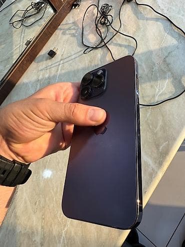 iphone 13 max: IPhone 14 Pro Max, 256 GB, Deep Purple, Simsiz şarj, Face ID — 6