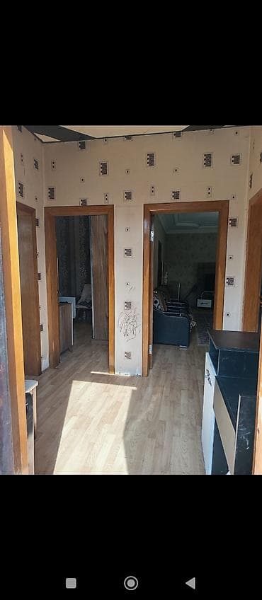 2 otaq ev: Həyət evi – 3 otaqlı - Plan: dəhlizli planlama, ayrıca qonaq otağı, 2 — 2