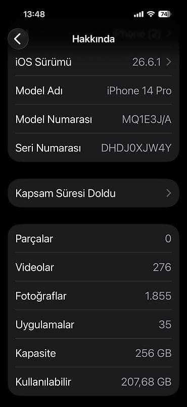 ipad air 2: IPhone 14 Pro, 256 GB, Qara, Face ID — 2