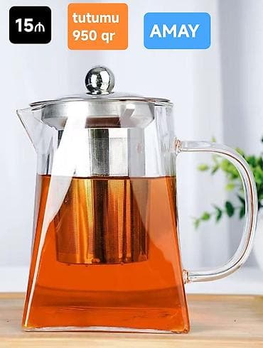 Yeni, Dəm caydanı, Şüşə, 1 l — 1