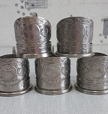 ucuz esyalar: Stəkanlar, rəng - Gümüşü, SSRİ — 2