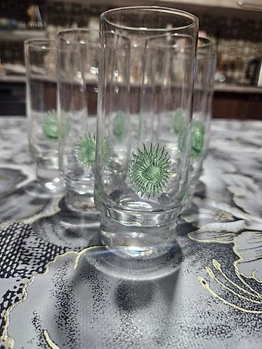 xrustal stekan: Stəkanlar, Xrustal, 6 ədədli dəst, Çexiya — 3