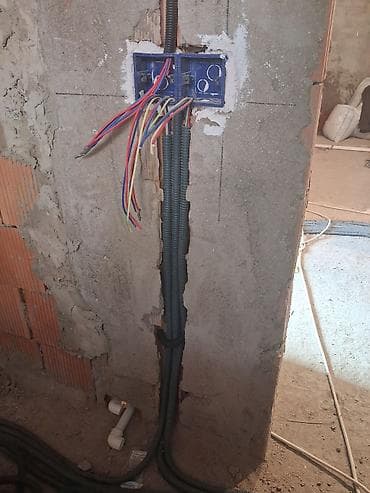 qapi ustasi baki: Peşəkar elektrik montajı və daxili elektrik şəbəkələrinin yığılması — 8
