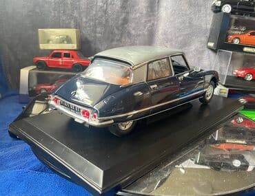 теннисный стол: Kolleksiya ücün avtomobil modeli Citroen DS23 Pallas blue silver — 10