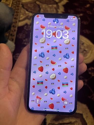 IPhone X, 256 GB, Gümüşü
