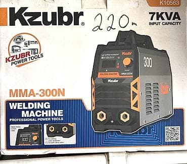 mini drel satilir: Kzubr MMA-300N qaynaq aparatı - Tip: MMA (elektrodla qaynaq), IGBT — 1