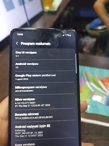 Samsung Galaxy A51, 64 GB, rəng - Qara, Barmaq izi — 5