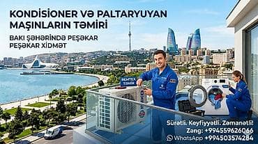 avto servis: Xidmət: Kondisioner və paltaryuyan maşınların təmiri Təsvir: - Bakı — 1