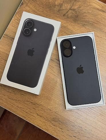 IPhone 16, 128 GB, Qara, Zəmanət, Kredit, Simsiz şarj