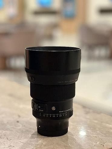 Mətbəx texnikası: Sigma 85mm f/1.4 DG DN Art obyektivi - Bayonet: E-mount (tam kadr — 2