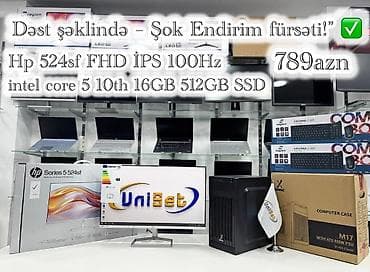 kompüte: Masaüstü kompüteri Şəhər: Bakı Yeni?: Bəli Çatdırılma?: Bəli UniSet — 3