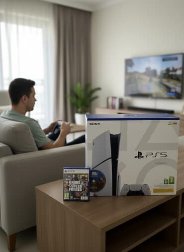 plesdeyşn 5: Sony PlayStation 5 komplekt Tərkib: - PlayStation 5 konsol (PS5, 4K — 1